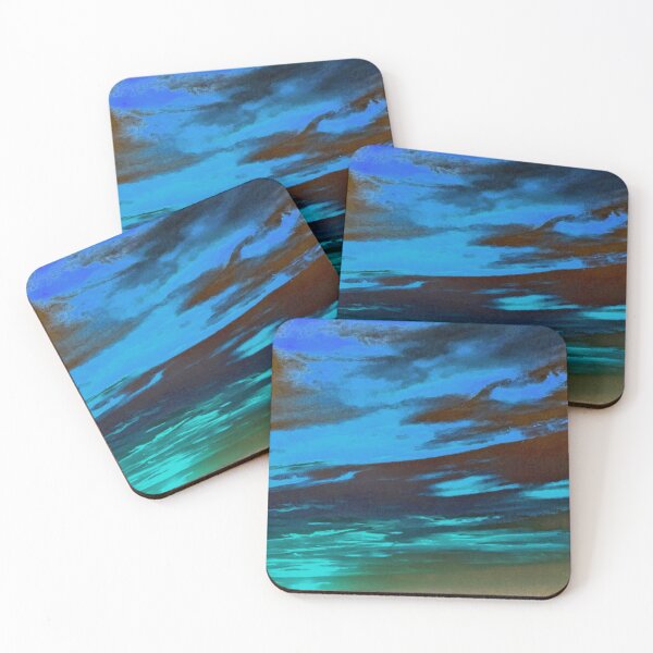Item preview, Dreamy blue sunset by Iritof designed and sold by iritof.