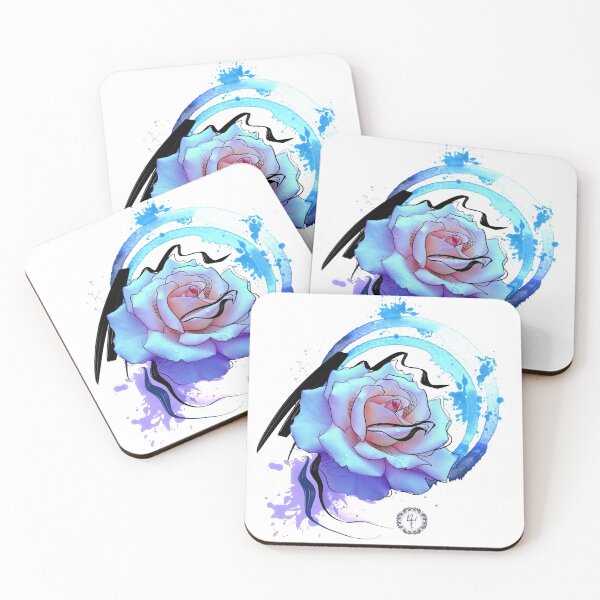 Item preview, Watercolour abstract rose designed and sold by KerrylouuTattoo.