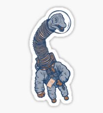 Astro Brachiosaurus Sticker