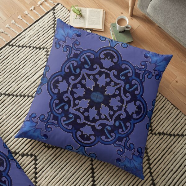 Tile - Azulejo 1.3 RazMeyrelles 2018 Floor Pillow