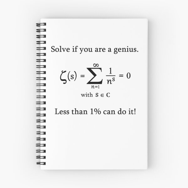 Item preview, Riemann Zeta function math mathematician nerd designed and sold by LeMuesch.