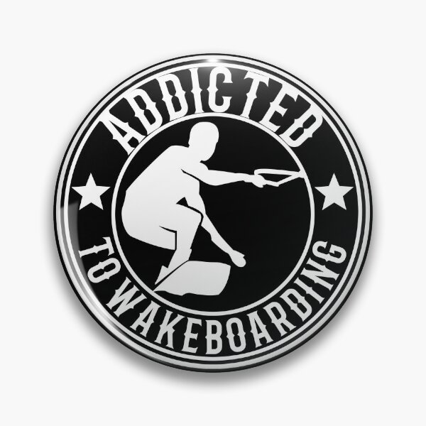 Item preview, Addicted to wakeboarding Wakeboard Logo designed and sold by shurikaner.