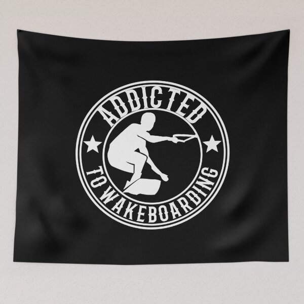 Item preview, Addicted to wakeboarding Wakeboard Logo designed and sold by shurikaner.
