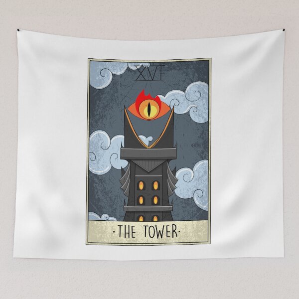 Item preview, Tarot Collection x The Tower designed and sold by toptiermerch.