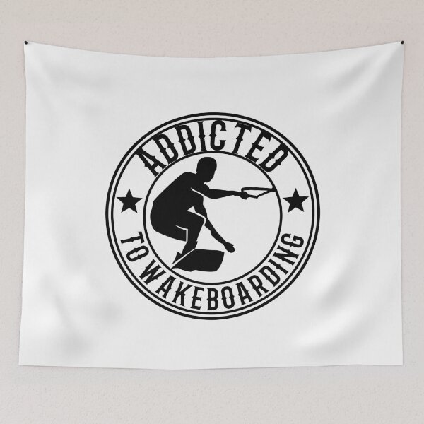 Item preview, Addicted to wakeboarding Wakeboard Logo designed and sold by shurikaner.