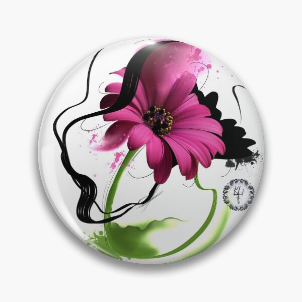 Item preview, Abstract watercolour flower designed and sold by KerrylouuTattoo.