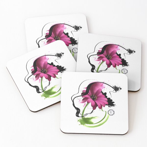 Item preview, Abstract watercolour flower designed and sold by KerrylouuTattoo.