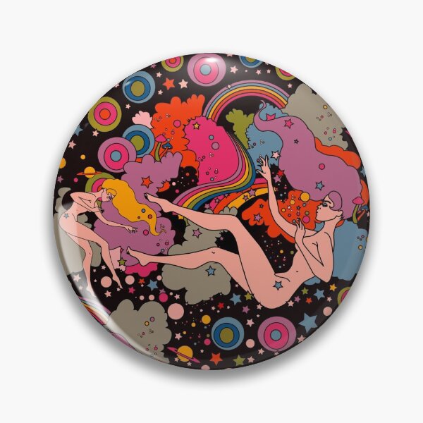 Item preview, Space Girls black backround designed and sold by goldendazeart.