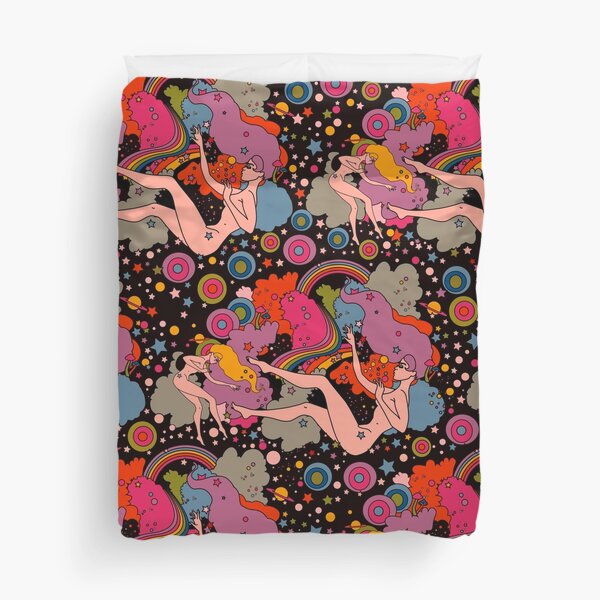 Item preview, Space Girls black backround designed and sold by goldendazeart.