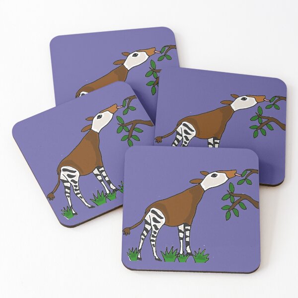 Item preview, Cool Okapi Cartoon designed and sold by Nature's Fancy.