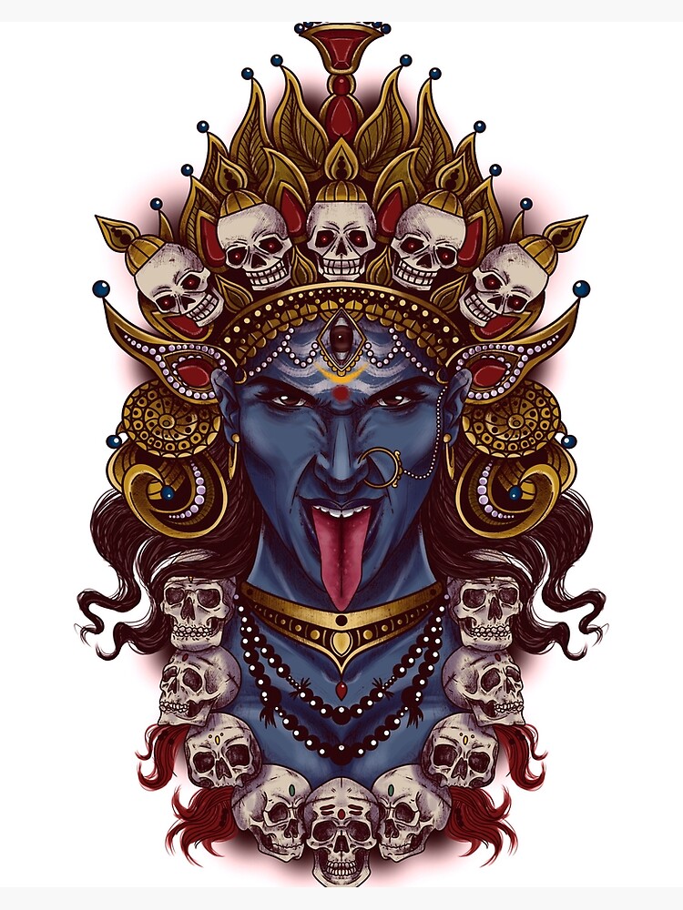 Goddess Kali portrait tattoo by Javier Franko #JavierFranko #portraittattoo  #color #neotraditional #portrait #GoddessK… | Goddess tattoo, Kali tattoo,  Hindu tattoos