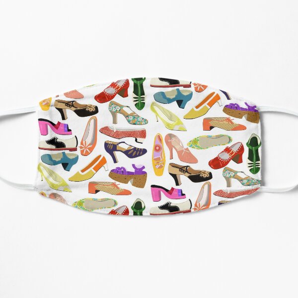 Vintage Shoe Collection Flat Mask