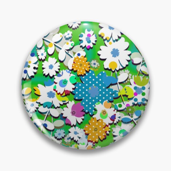 Item preview, David Rose Designs - Circus Flowers (Citrus) designed and sold by Sartabanfi.