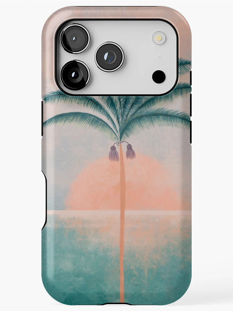 Thumbnail 1 of 4, iPhone Case, Palm tree designed and sold by PatternCreator.