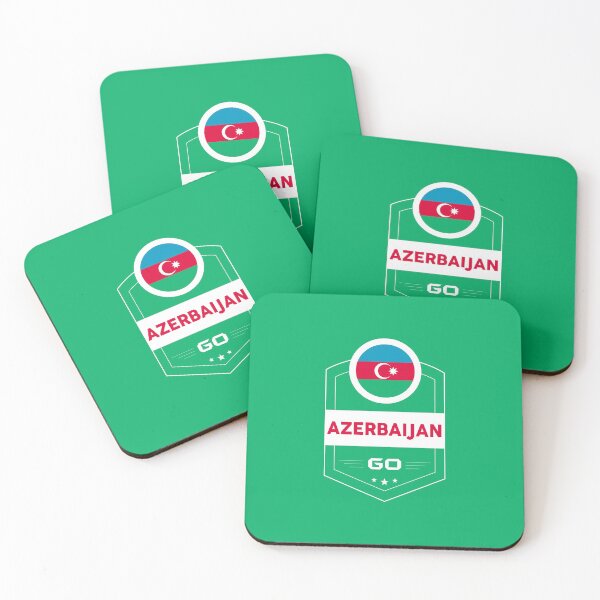 Item preview, AZERBAIJAN FLAG SHIELD  designed and sold by MarkMotta.