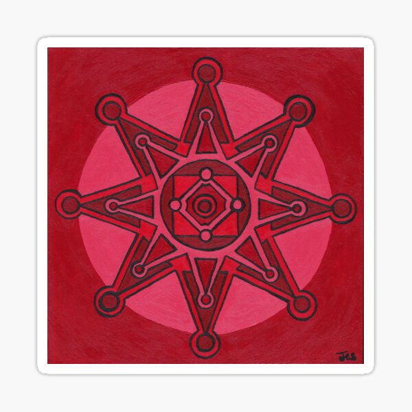 John Red Scale Sticker