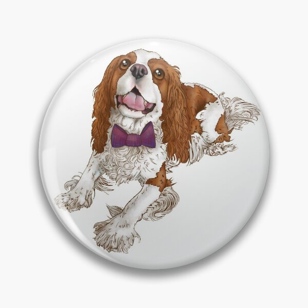 Item preview, Cavalier King Charles Spaniel - Smiling Blenheim designed and sold by jollyinu.