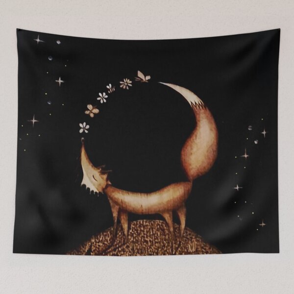 Item preview, Fox-Tale in the Moonlight designed and sold by OrsiArt.