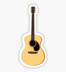 Acoustic Guitar Sticker