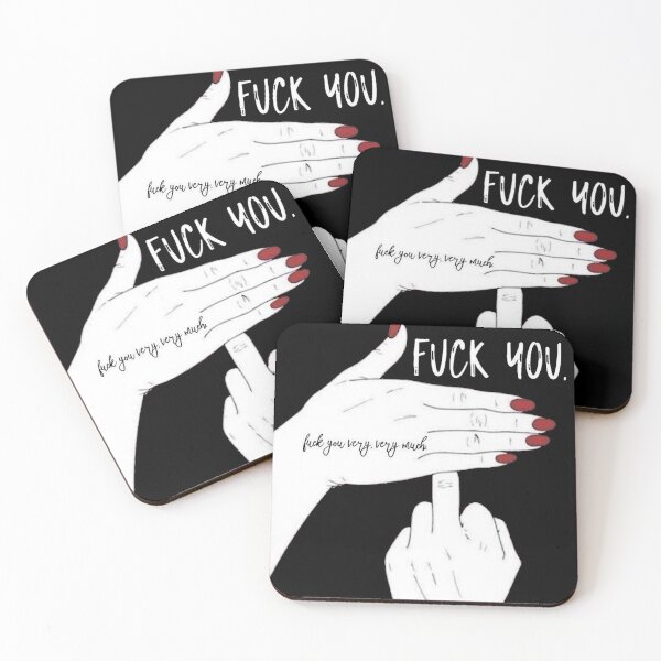 Item preview, Fuck You Very Very Much designed and sold by shop4fun.