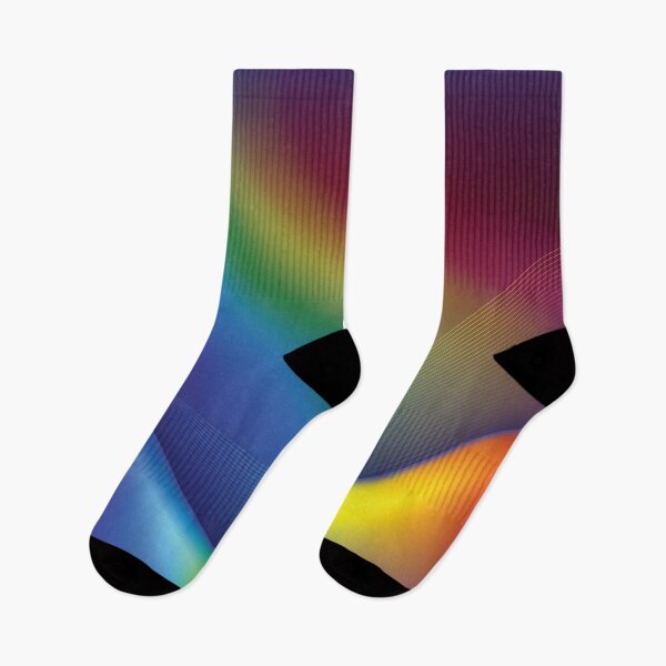 Item preview, Funky Rainbow Ribbon Pattern designed and sold by yougalore.