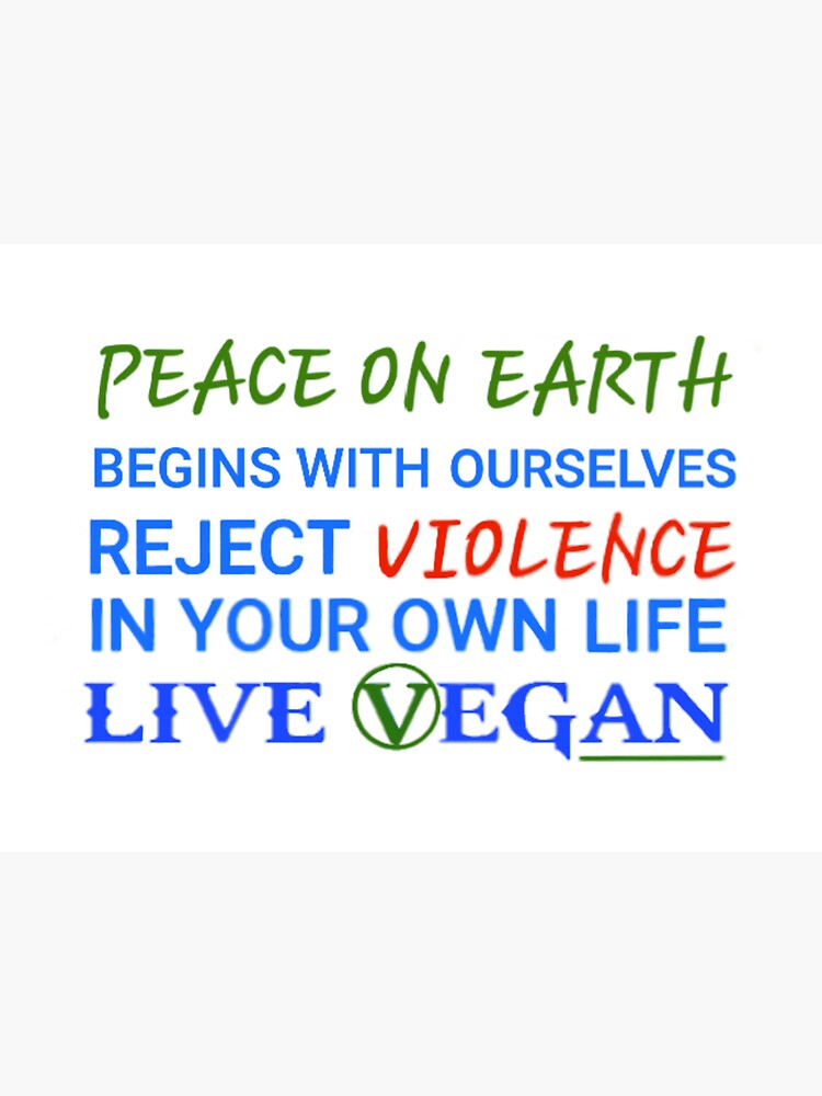 Live Vegan Ⓥ by WolfShadow27