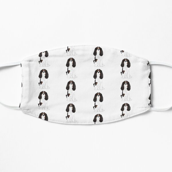 Cavalier King Charles Spaniel Tri-Color Mask