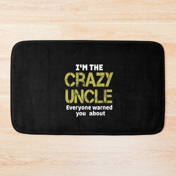 Item preview, Uncle - I'm The Crazy Uncle - Uncle for Men - Uncle Gift - Uncle - Husband Gift - Crazy Brother - Funny gift for Men - father's day gift golden style idea design  designed and sold by Chamssou.