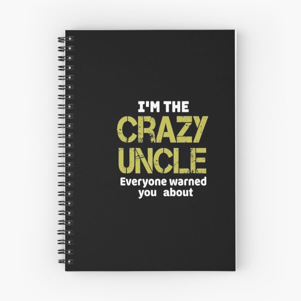 Item preview, Uncle - I'm The Crazy Uncle - Uncle for Men - Uncle Gift - Uncle - Husband Gift - Crazy Brother - Funny gift for Men - father's day gift golden style idea design  designed and sold by Chamssou.