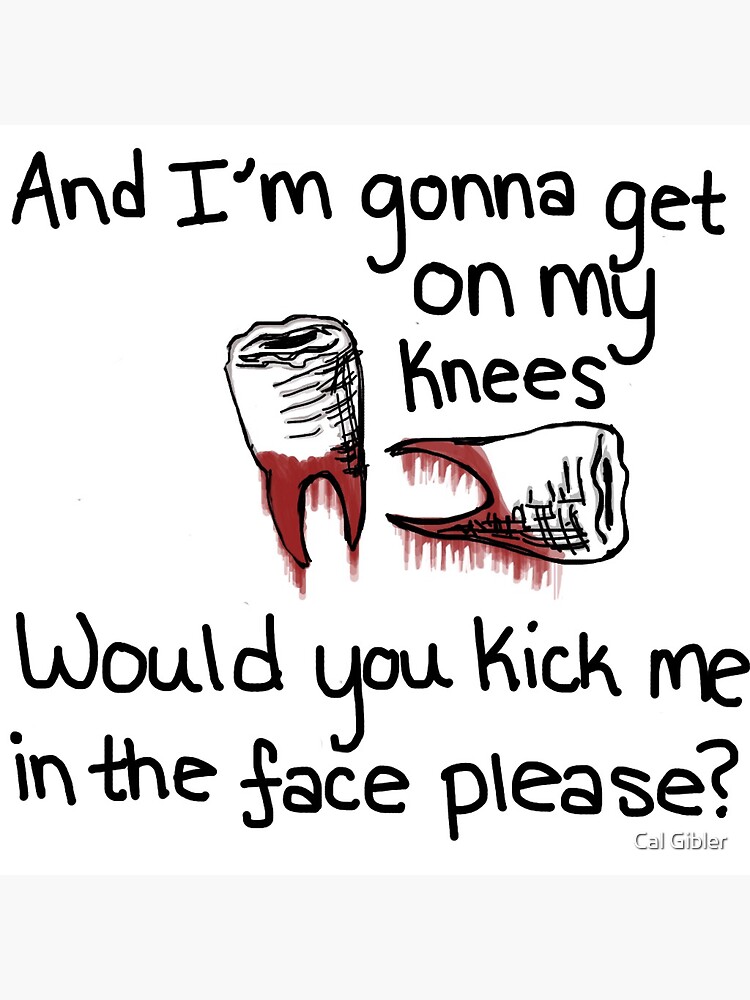 "Lipstick Covered The Front Bottoms" Sticker by calistamariee