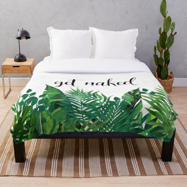 Item preview, Get Naked, Tropical Jungle, Fun Bathroom Art designed and sold by meggydesigns.