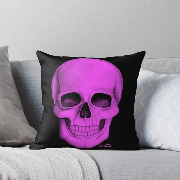 Item preview, Pink Skull (On Dark Background) designed and sold by GDGCreations.