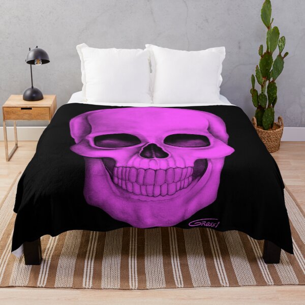Item preview, Pink Skull (On Dark Background) designed and sold by GDGCreations.