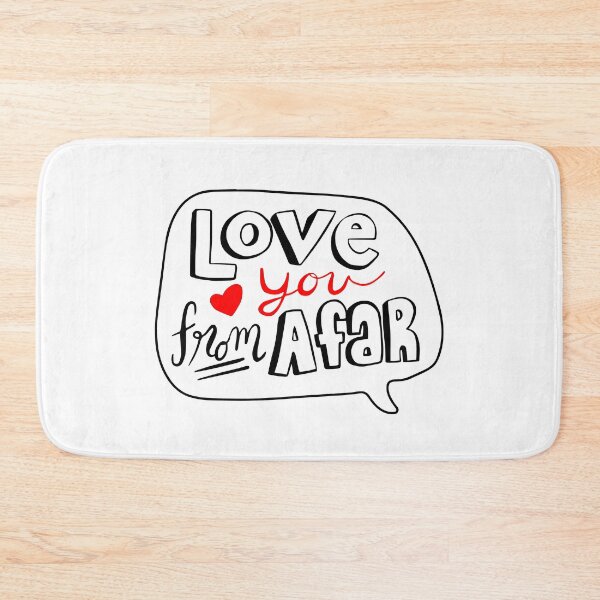 Item preview,  Love You From Afar  designed and sold by Belhbib Art ⭐⭐⭐⭐⭐.