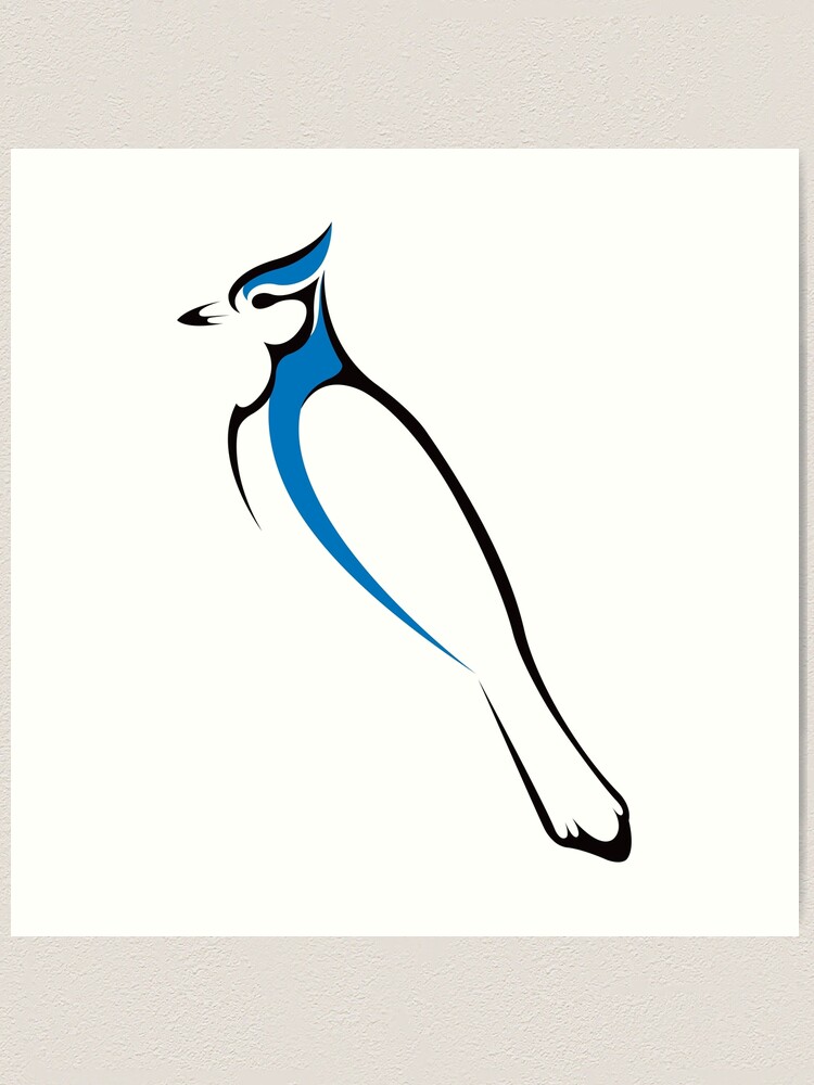 Premium Vector  Blue jay bird animal silhouettes