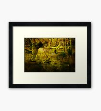 Pedestrians On the Move No.7 Framed Print