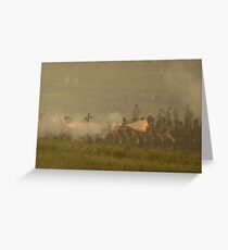 British Line Infantry Greeting Card