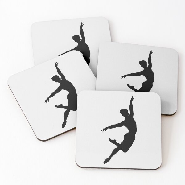 Item preview, Monochrome Ballerino Leap designed and sold by Julia2Julia.