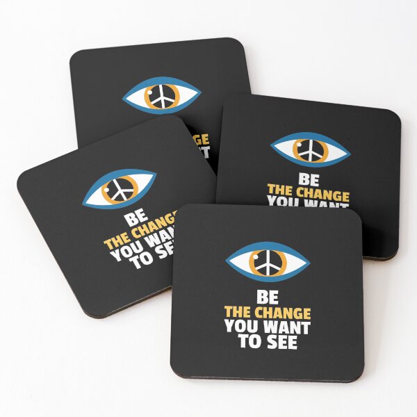 Item preview, Be the Change You Want to See designed and sold by friendlyspoon.