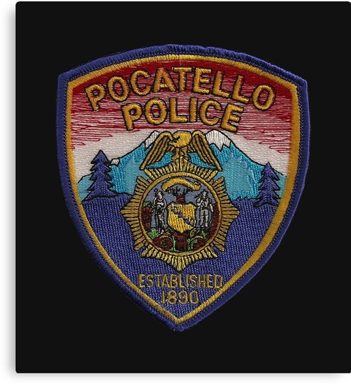"Pocatello Police Department" Canvas Print by lawrencebaird Redbubble