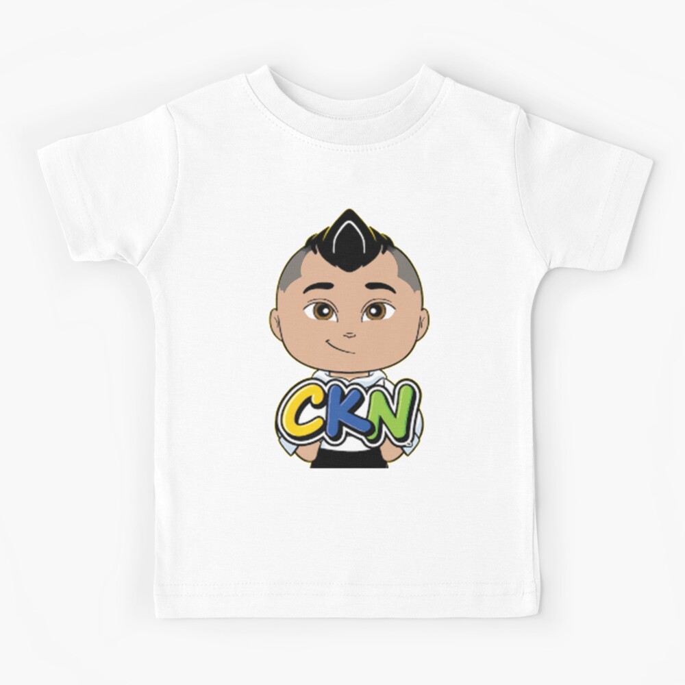 Ckn Toys Yellow Pattern Kids T Shirt By Fatijld123 Redbubble - kids boys girls roblox ryan cartoon short sleeve t shirt tee