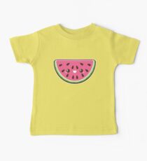 Kawaii Watermelon Slice Baby Tee