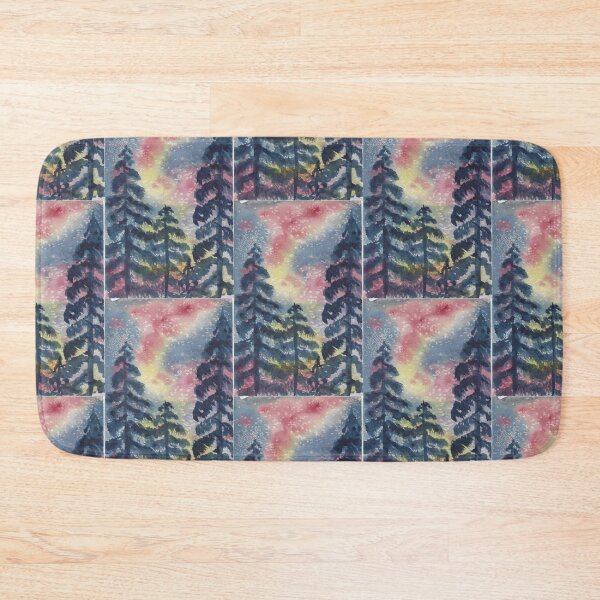 Item preview, The Aurora Borealis and the Pines  designed and sold by ArtChildGalore.