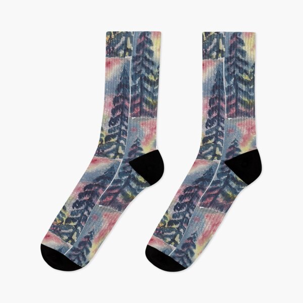 Item preview, The Aurora Borealis and the Pines  designed and sold by ArtChildGalore.