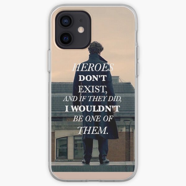 Heroes Don't Exist iPhone Soft Case