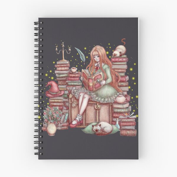Item preview, Books are magic - Book lover witch  designed and sold by Denise, Denisn't.