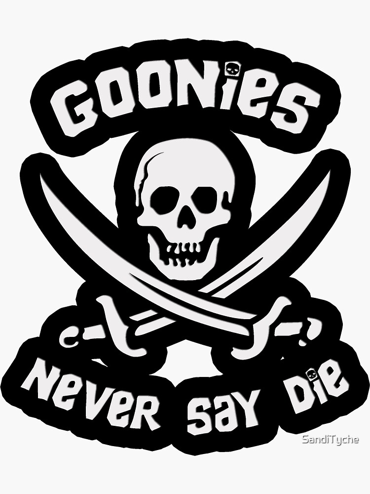 Wishbone sticker. Логотип Goonies Premium.