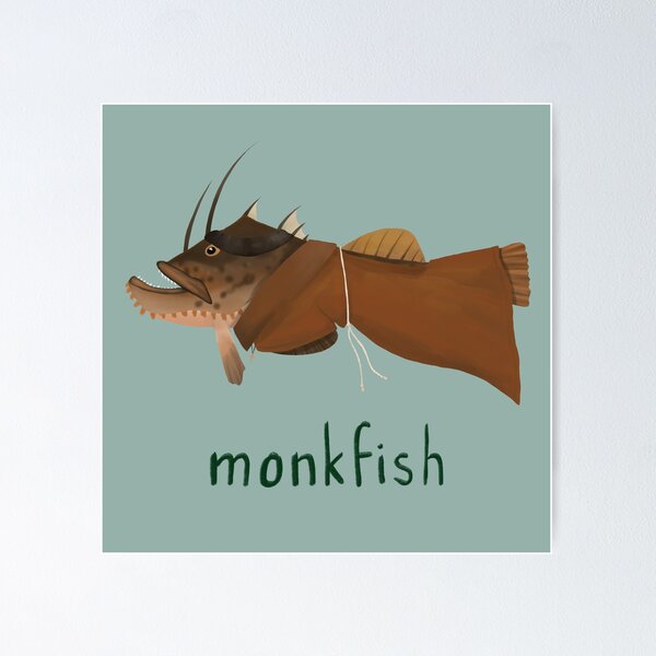 Item preview, Monkfish designed and sold by Elliestrations.
