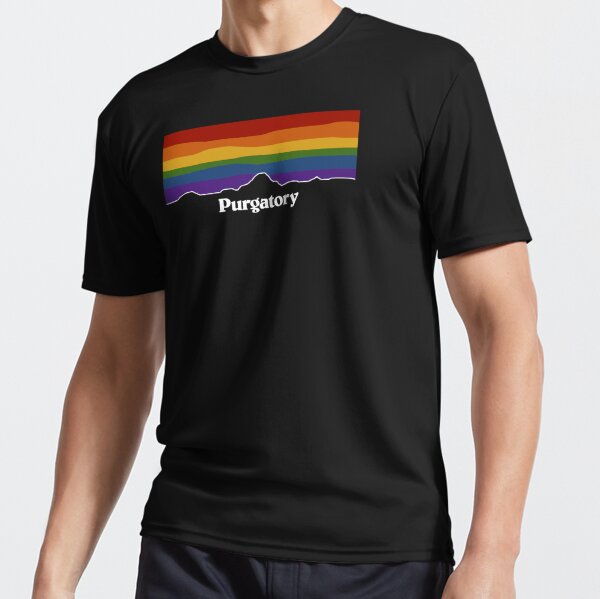 Purgatory Pride Rainbow Sunset - Wynonna Earp Active T-Shirt