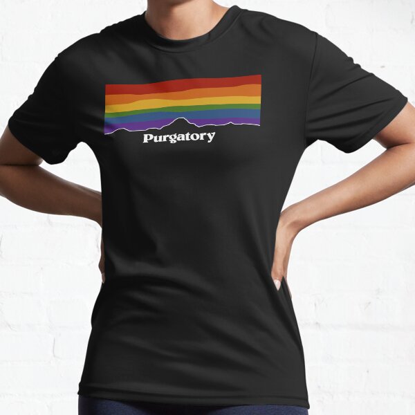 Purgatory Pride Rainbow Sunset - Wynonna Earp Active T-Shirt